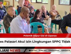 Polemik Dapur Gizi di Cipanas: Kades Palasari Akui Izin Lingkungan SPPG Tidak Sah