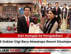 Dari Kampus ke Pengabdian! 85 Dokter Gigi Baru Moestopo Resmi Disumpah