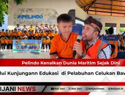 Pelindo Kenalkan Dunia Maritim Sejak Dini Melalui Kunjungann Edukasi  di Pelabuhan Celukan Bawang
