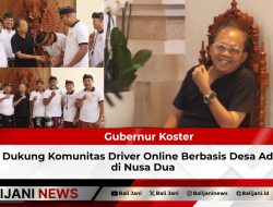 Gubernur Koster Dukung Komunitas Driver Online Berbasis Desa Adat di Nusa Dua