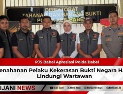 PJS Babel Apresiasi Polda Babel Penahanan Pelaku Kekerasan Bukti Negara Hadir Lindungi Wartawan