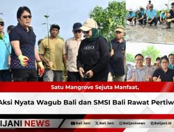 Satu Mangrove Sejuta Manfaat, Aksi Nyata Wagub Bali dan SMSI Bali Rawat Pertiwi