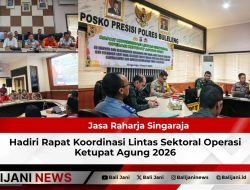 Jasa Raharja Singaraja Hadiri Rapat Koordinasi Lintas Sektoral Operasi Ketupat Agung 2026
