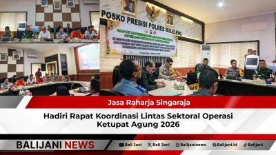 Jasa Raharja Singaraja Hadiri Rapat Koordinasi Lintas Sektoral Operasi Ketupat Agung 2026