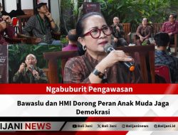Ngabuburit Pengawasan, Bawaslu dan HMI Dorong Peran Anak Muda Jaga Demokrasi