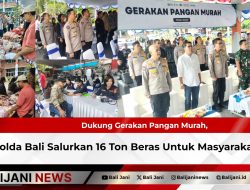 Dukung Gerakan Pangan Murah, Polda Bali Salurkan 16 Ton Beras Untuk Masyarakat