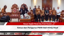 Narasi Sesat Fitnah Ibu Putri Koster, Ketua dan Pengurus PWRI Bali Minta Maaf