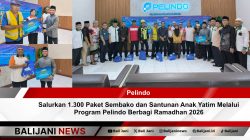 Pelindo Salurkan 1.300 Paket Sembako dan Santunan Anak Yatim Melalui Program Pelindo Berbagi Ramadhan 2026