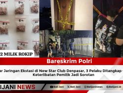 Bareskrim Polri Bongkar Jaringan Ekstasi di New Star Club Denpasar, 3 Pelaku Ditangkap ~ Dugaan Keterlibatan Pemilik Jadi Sorotan