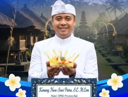 Wakil Ketua DPRD Bali I Komang Nova Sewi Putra dan Juga Anggota Fraksi Partai Demokrat DPRD Bali Mengucapkan Selamat Hari Raya Nyepi dan Idul Fitri 2026