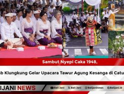Sambut Nyepi Caka 1948, Pemkab Klungkung Gelar Upacara Tawur Agung Kesanga di Catus Pata
