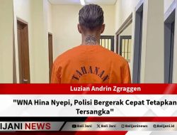 WNA Hina Nyepi, Polisi Bergerak Cepat Tetapkan Tersangka