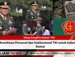 Sikap Ksatria Kabais TNI: Komitmen Personal dan Institusional TNI untuk Indonesia Damai