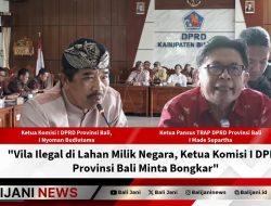 Vila Ilegal di Lahan Milik Negara, Ketua Komisi I DPRD Provinsi Bali Minta Bongkar