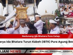 Nedunang Ida Bhatara Pura Gelap, Karya Ida Bhatara Turun Kabeh (IBTK) Pura Agung Besakih