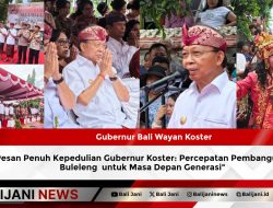 Pesan Penuh Kepedulian Gubernur Koster: Percepatan Pembangunan Buleleng untuk Masa Depan Generasi