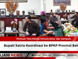 Perkuat Tata Kelola Infrastruktur dan Sampah, Bupati Satria Koordinasi ke BPKP Provinsi Bali