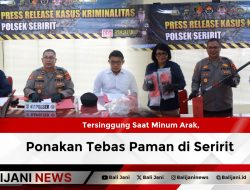 Tersinggung Saat Minum Arak, Ponakan Tebas Paman di Seririt