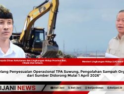 Jelang Penyesuaian Operasional TPA Suwung, Pengolahan Sampah Organik dari Sumber Didorong Mulai 1 April 2026