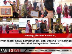 Dampingi Presiden Kelima RI, Gubernur Koster Kawal Lompatan HKI Bali, Dorong Perlindungan Karya dan Martabat Budaya Pulau Dewata