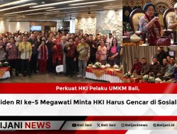 Perkuat HKI Pelaku UMKM Bali, Presiden RI ke-5 Megawati Minta HKI Harus Gencar di Sosialiasikan