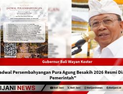 Jadwal Persembahyangan Pura Agung Besakih 2026 Resmi Diatur Pemerintah