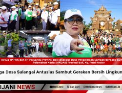 Warga Desa Sulangai Antusias Sambut Gerakan Bersih Lingkungan