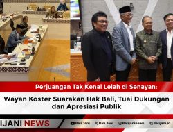Perjuangan Tak Kenal Lelah di Senayan: Wayan Koster Suarakan Hak Bali, Tuai Dukungan dan Apresiasi Publik