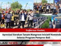 Gubernur Koster Apresiasi Gerakan Tanam Mangrove Inisiatif Kemendagri, Seleras Program Pemprov Bali