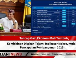Tancap Gas! Ekonomi Bali Tumbuh, Kemiskinan Ditekan Tajam: Indikator Makro, mulai Pencapaian Pembangunan 2025