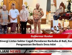 Gubernur Koster Ajak Sinergi Lintas Sektor Cegah Peredaran Narkoba di Bali, Kuatkan Pengawasan Berbasis Desa Adat