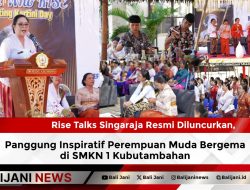 Rise Talks Singaraja Resmi Diluncurkan, Panggung Inspiratif Perempuan Muda Bergema di SMKN 1 Kubutambahan