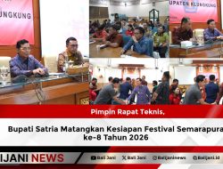 Pimpin Rapat Teknis, Bupati Satria Matangkan Kesiapan Festival Semarapura ke-8 Tahun 2026