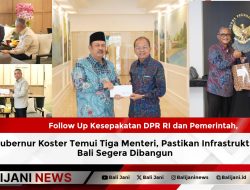 Follow Up Kesepakatan DPR RI dan Pemerintah, Gubernur Koster Temui Tiga Menteri, Pastikan Infrastruktur Bali Segera Dibangun