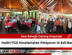 Jasa Raharja Cabang Singaraja Hadiri FGD Keselamatan Pelayaran di Bali Barat