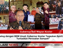 Dialog dengan BEM Unud, Gubernur Koster Tegaskan Spirit Sama Tuntaskan Persoalan Sampah