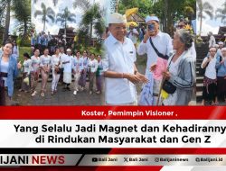 Koster, Pemimpin Visioner yang Selalu Jadi Magnet dan Kehadirannya di Rindukan Masyarakat dan Gen Z