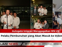 Autogate Imigrasi Menggagalkan WN US Pelaku Pembunuhan yang Akan Masuk ke Indonesia