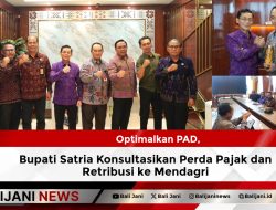 Optimalkan PAD, Bupati Satria Konsultasikan Perda Pajak dan Retribusi ke Mendagri