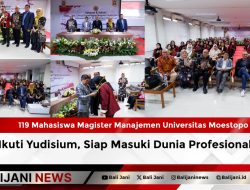 119 Mahasiswa Magister Manajemen Universitas Moestopo Ikuti Yudisium, Siap Masuki Dunia Profesional