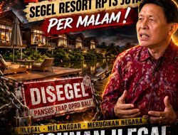 Pansus TRAP DPRD Bali Segel Resort Rp13 Juta per Malam dan 5 Bangunan Berdiri di Atas Mangrove Konservasi
