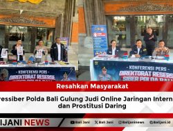 Resahkan Masyarakat Ditressiber Polda Bali Gulung Judi Online Jaringan Internasional dan Prostitusi Daring