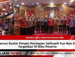 Sambut Satu Abad Pariwisata Bali, Gubernur Koster Pimpin Persiapan Jatiluwih Fun Run 2026, Targetkan 10 Ribu Peserta