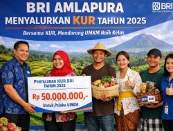 Dorong Kapasitas Pelaku UMKM dan Kemajuan Ekonomi Daerah, BRI Branch Office Amlapura Salurkan KUR Rp 604 Miliar Hingga Desember 2025