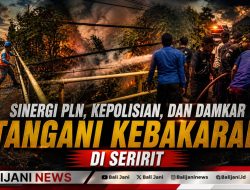 Sinergi PLN, Kepolisian, dan Damkar Tangani Kebakaran di Seririt