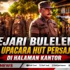 Kejari Buleleng Gelar Upacara HUT PERSAJA ke-75 di Halaman Kantor