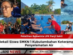 Pelatihan Balawista LPK Panji Sakti Bekali Siswa SMKN 1 Kubutambahan Keterampilan Penyelamatan Air