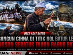 Desa Adat Batur Bangun Cihna di Titik Nol Batur Let – Songsong Seratus Tahun Rarud Batur