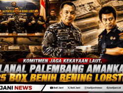 Komitmen Jaga Kekayaan Laut, Lanal Palembang Amankan 25 Box Benih Bening Lobster
