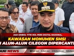 Jadi Simbol Titik Nol Pers Digital Nasional, Kawasan Monumen SMSI di Alun-Alun Cilegon Dipercantik